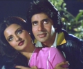 Amitabh Bachchan and Rekha