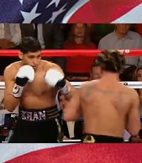 Amir Khan wins first US fight