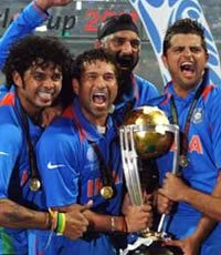 India win ICC World Cup 2011