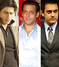 The Three Khans of Bollywood