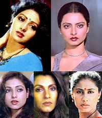 1980's Bollywood Beauties