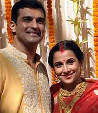 Vidya Balan weds Siddharth Roy Kapur