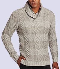 Cable Knits for Men in Winter