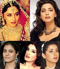 1990’s Bollywood Beauties