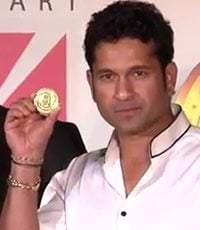 Sachin Tendulkar has a Coin of Gold