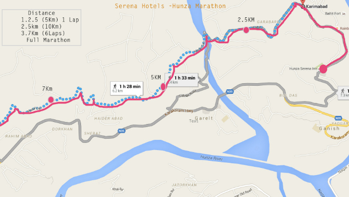 Hunza Marathon 2016 ~ The Beautiful Mega Event