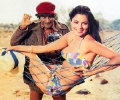 Zeenat Aman and Dev Anand