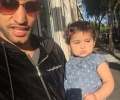 Amir Khan and daughter Lamaisah