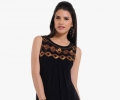 Designer Georgette Kurtis in Eternal Black
