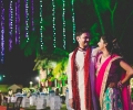 Indian couple holds eco friendly wedding