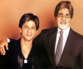 Amitabh Bachchan and SRK