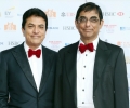 Millionaire brothers Vijay & Bhikhu Patel at the launch of the Asian Rich List & Asian Business Awards 2014