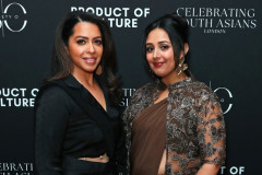 LONDON, ENGLAND - FEBRUARY 20: Archana Misra and Monika Sharma Abbas attend Celebrating South Asians hosted at BAFTA Piccadilly on February 20, 2026 in London, England. (Photo by Grant Buchanan/Dave Benett/Getty Images for Society O/Product of Culture)
