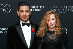 LONDON, ENGLAND - FEBRUARY 20: Pritan Ambroase and Rhea Elliott attend Celebrating South Asians hosted at BAFTA Piccadilly on February 20, 2026 in London, England. (Photo by Grant Buchanan/Dave Benett/Getty Images for Society O/Product of Culture)