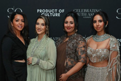 LONDON, ENGLAND - FEBRUARY 20: (L to R) Archana Misra, Sukki Singapora, Monika Sharma Abbas and Parvinder Shergill attend Celebrating South Asians hosted at BAFTA Piccadilly on February 20, 2026 in London, England. (Photo by Grant Buchanan/Dave Benett/Getty Images for Society O/Product of Culture)