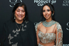 LONDON, ENGLAND - FEBRUARY 20: Gurinder Chadha and Parvinder Shergill attend Celebrating South Asians hosted at BAFTA Piccadilly on February 20, 2026 in London, England. (Photo by Grant Buchanan/Dave Benett/Getty Images for Society O/Product of Culture)