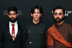 LONDON, ENGLAND - FEBRUARY 20: (L to R) Sufiyaan Salam, Luís Hindman and Gurjeet Singh attend Celebrating South Asians hosted at BAFTA Piccadilly on February 20, 2026 in London, England. (Photo by Grant Buchanan/Dave Benett/Getty Images for Society O/Product of Culture)