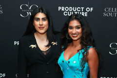 LONDON, ENGLAND - FEBRUARY 20: Katrina Mirpuri and Varada Sethu attend Celebrating South Asians hosted at BAFTA Piccadilly on February 20, 2026 in London, England. (Photo by Grant Buchanan/Dave Benett/Getty Images for Society O/Product of Culture)