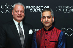 LONDON, ENGLAND - FEBRUARY 20: Tony Matharu and Richie Mehta attend Celebrating South Asians hosted at BAFTA Piccadilly on February 20, 2026 in London, England. (Photo by Grant Buchanan/Dave Benett/Getty Images for Society O/Product of Culture)