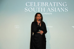 LONDON, ENGLAND - FEBRUARY 20: Archana Misra speaks at Celebrating South Asians hosted at BAFTA Piccadilly on February 20, 2026 in London, England. (Photo by Grant Buchanan/Dave Benett/Getty Images for Society O/Product of Culture)