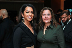 LONDON, ENGLAND - FEBRUARY 20: Archana Misra and Nina Wadia attend Celebrating South Asians hosted at BAFTA Piccadilly on February 20, 2026 in London, England. (Photo by Grant Buchanan/Dave Benett/Getty Images for Society O/Product of Culture)