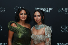 LONDON, ENGLAND - FEBRUARY 20: Meneesha Kellay and Parvinder Shergill attend Celebrating South Asians hosted at BAFTA Piccadilly on February 20, 2026 in London, England. (Photo by Grant Buchanan/Dave Benett/Getty Images for Society O/Product of Culture)
