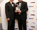 Surinder Arora (Community Business in Sport Award) with Peter Reid-