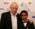 Salil Navapurkar (Young Sports Personality of the Year under 10) with Frank Maloney