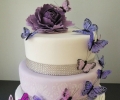Bridal Lehenga inspires A Spectacular Wedding Cake
