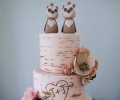 Bridal Lehenga inspires A Spectacular Wedding Cake