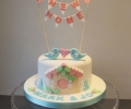 Bridal Lehenga inspires A Spectacular Wedding Cake
