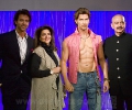 Hrithik Roshan & Parents at Madame Tussauds