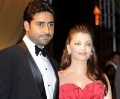 Abhishek and Aishwarya Rai Bachchan at IIFA 2008