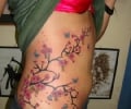 Side of tummy tattoo