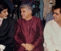 Jagjit Singh with Javed Akthar and Amitabh Bachchan