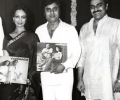 Jagjit & Chitra at album launch