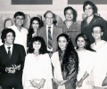 Jagjit and Chitra with many other artists