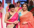 Showstopper Shabana Azmi walks for designer Mandira Bedi