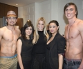 LFW Off Schedule Show 2012 - John Peter models with Sharon and Mahreen Hussain