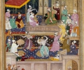 Baby Akbar recognises his Mother  Â© British Library Board
