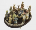 Akbar Shah II with Musicians  Â© British Library Board