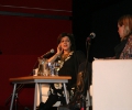 Meera Syal with Nikki Bedi