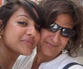 Meera Syal with daughter