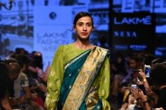 Radhika Apte walks the Catwalk for Lakmé Fashion Week