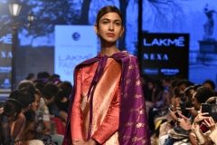 Radhika Apte walks the Catwalk for Lakmé Fashion Week