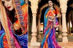 Stunning Bandhej Sarees to Give You a Royal Look