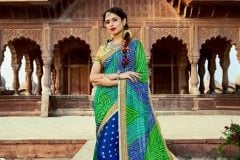 Stunning Bandhej Sarees to Give You a Royal Look