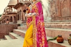 Stunning Bandhej Sarees to Give You a Royal Look
