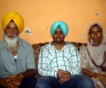 Satinder Sartaaj with his parents