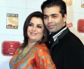 Karan Johar and Farah Khan
